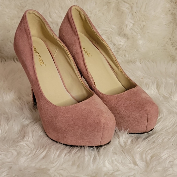 Beauty Heel Blush & Rhinestone - Picture 2 of 8